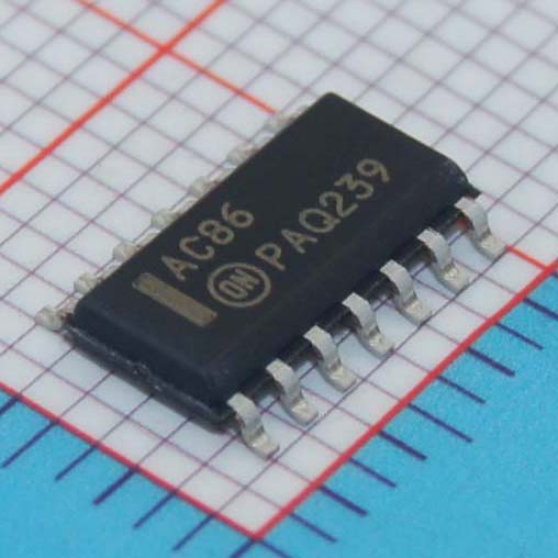 MC74AC86DR2|安森美半导体|IC GATE XOR 4CH 2-INP 14-SOIC