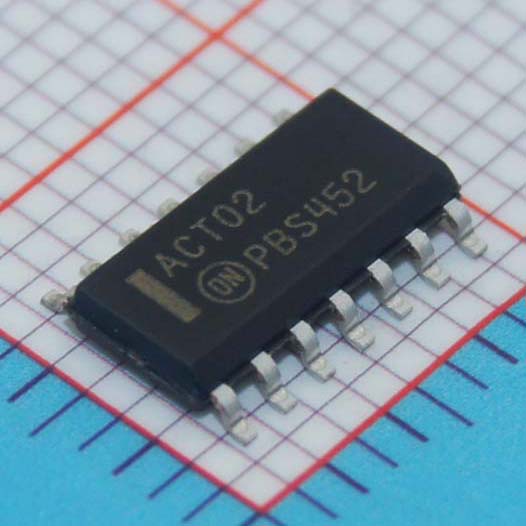 MC74ACT02DR2|安森美半导体|IC GATE NOR 4CH 2-INP 14-SOIC