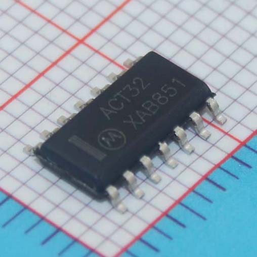MC74ACT32DR2|安森美半导体|IC GATE OR 4CH 2-INP 14-SOIC