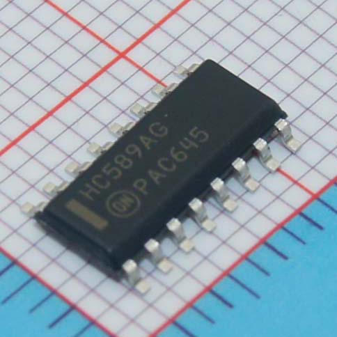 MC74HC589ADR2G|安森美半导体|IC SHIFT REGISTR 8BIT 3ST 16SOIC
