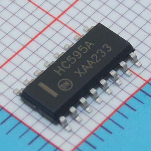 MC74HC595ADR2|安森美半导体|IC SHIFT REGISTR 8BIT 3ST 16SOIC